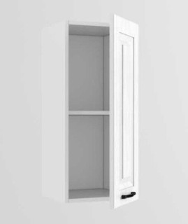 Белый вегас Навесной шкаф 300 мм 1 дверь - Кухни для Вас