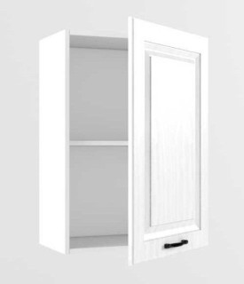 Белый вегас Навесной шкаф 500 мм 1 дверь - Кухни для Вас